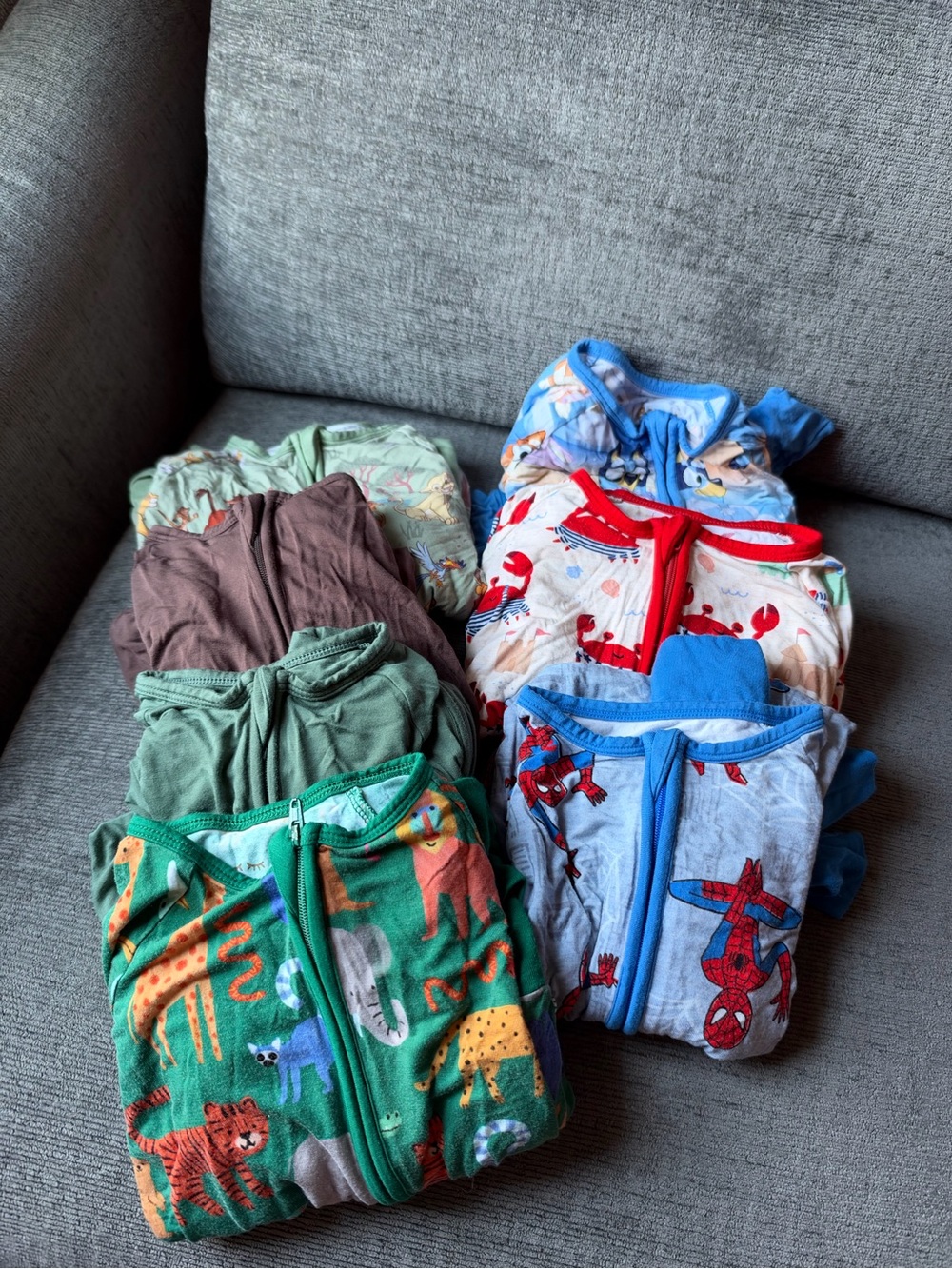 Little Sleepies 18-24 zippy bundle
